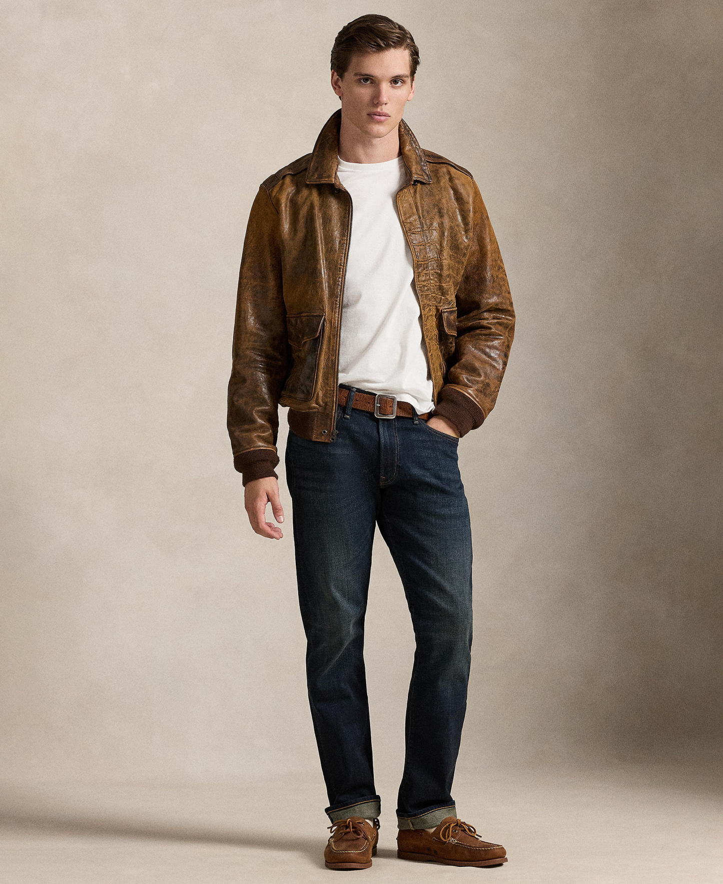 Polo Ralph Lauren Men's Hampton Relaxed Straight Jeans - Murphy Dark