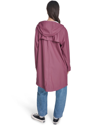 Levi's Women's Raglan Sleeve Rain Jacket - Berry