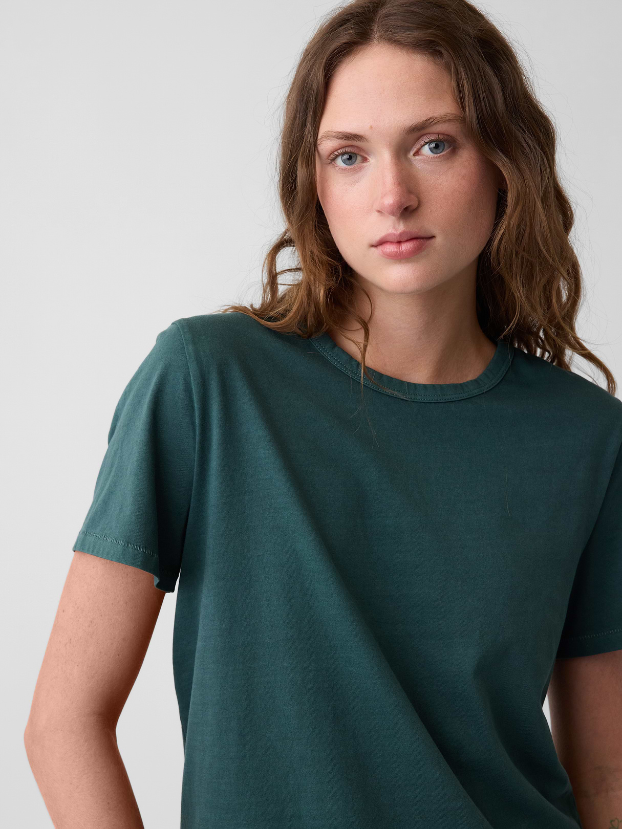 Organic Cotton VintageSoft T-Shirt - Deep hunter green