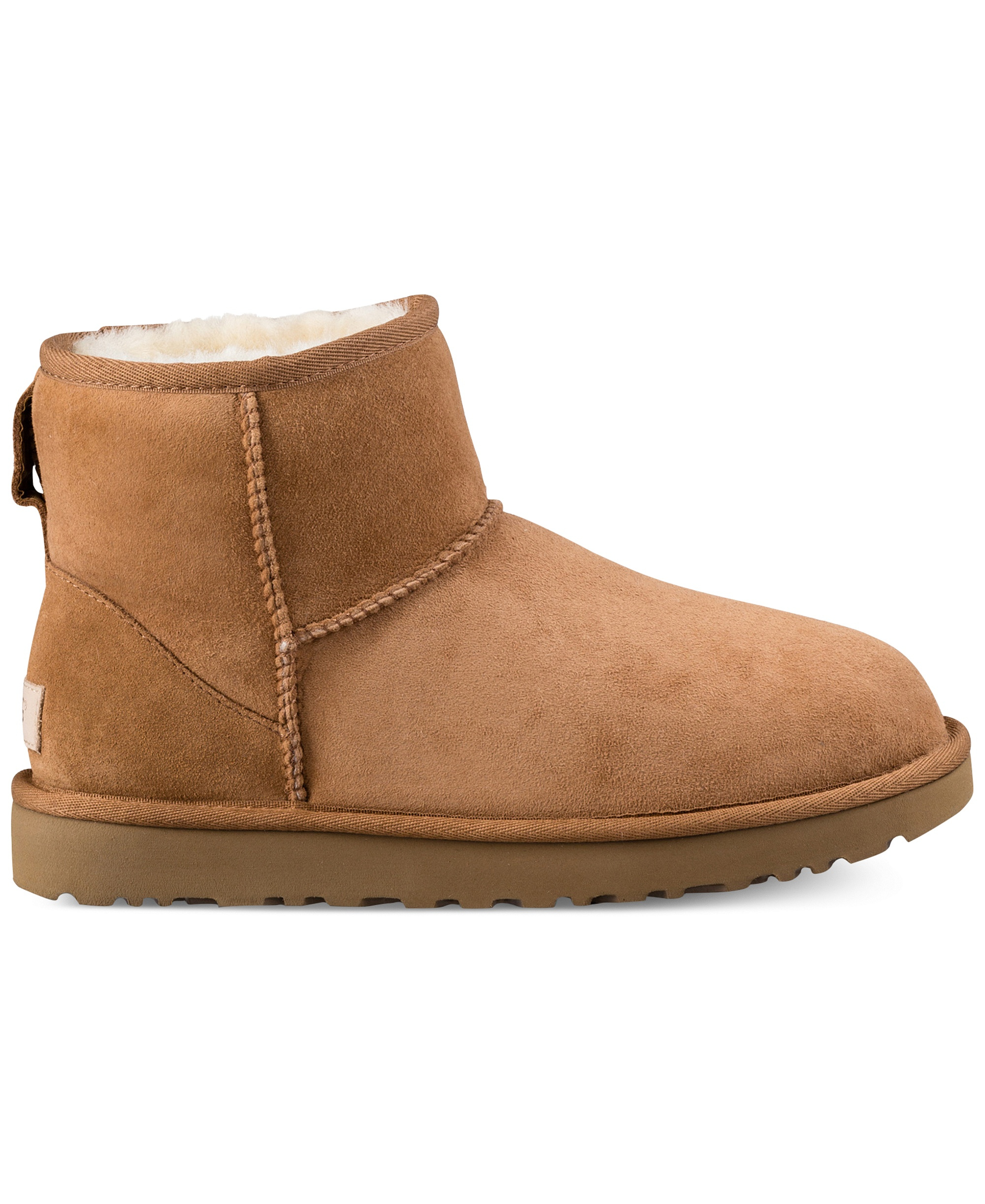 UGG® Women's Classic II Pull-On Mini Booties - Chestnut