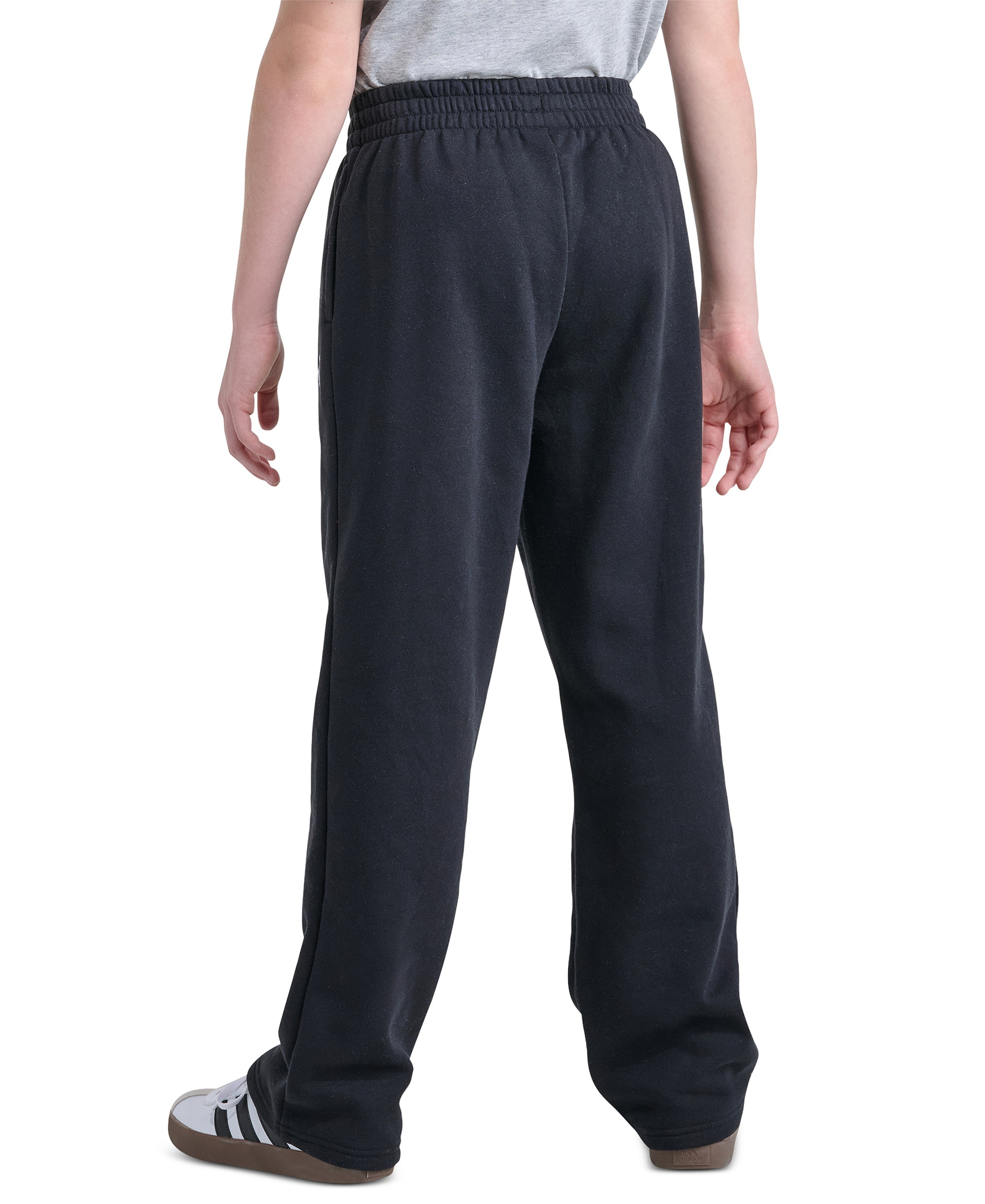 adidas Boys' 8-20 Pull-On Pant - Black