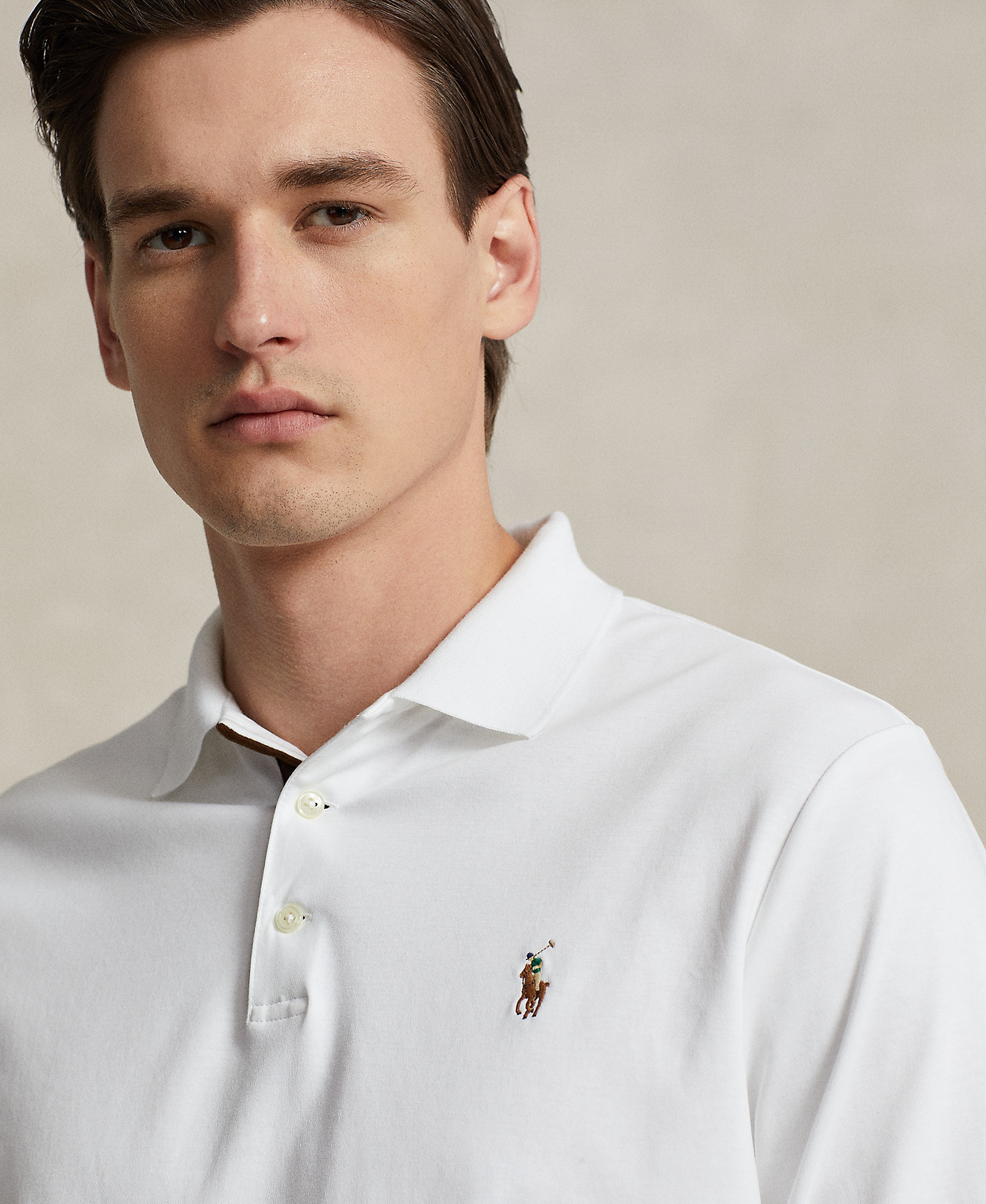 Polo Ralph Lauren Men's Classic-Fit Polo Shirt - White