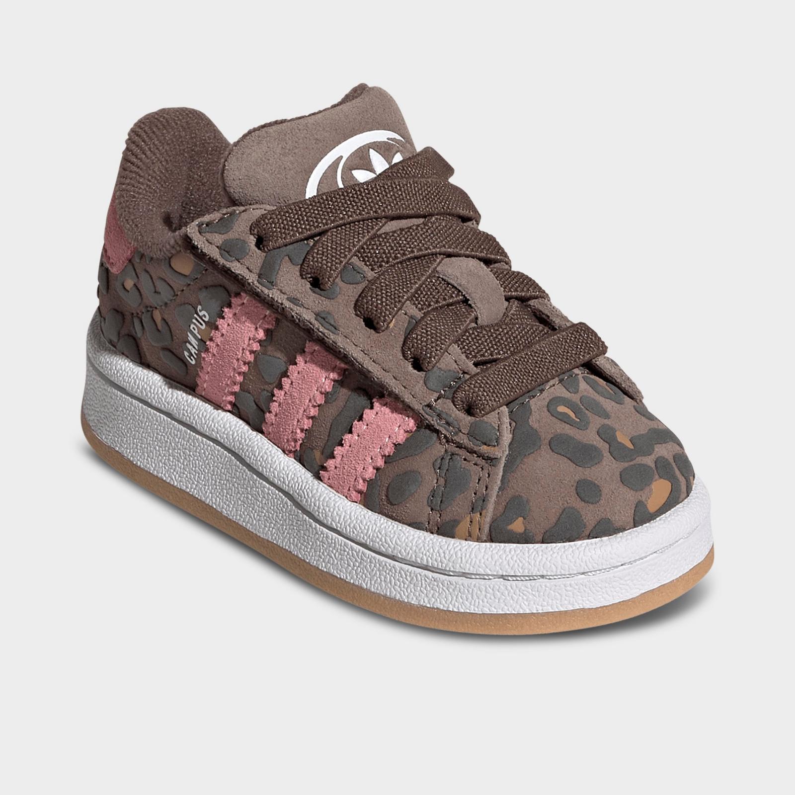Kids' Toddler adidas Originals Campus 00s Comfort Closure Stretch Lace Casual Shoes - Earth Strata/Cloud White/Glow Pink - view 2