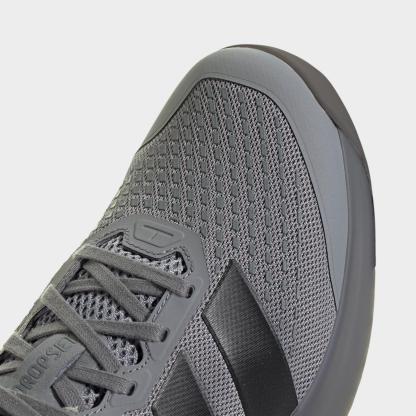 Men's adidas Dropset 4 Training Shoes - Grey/Carbon/Grey - Detail shot