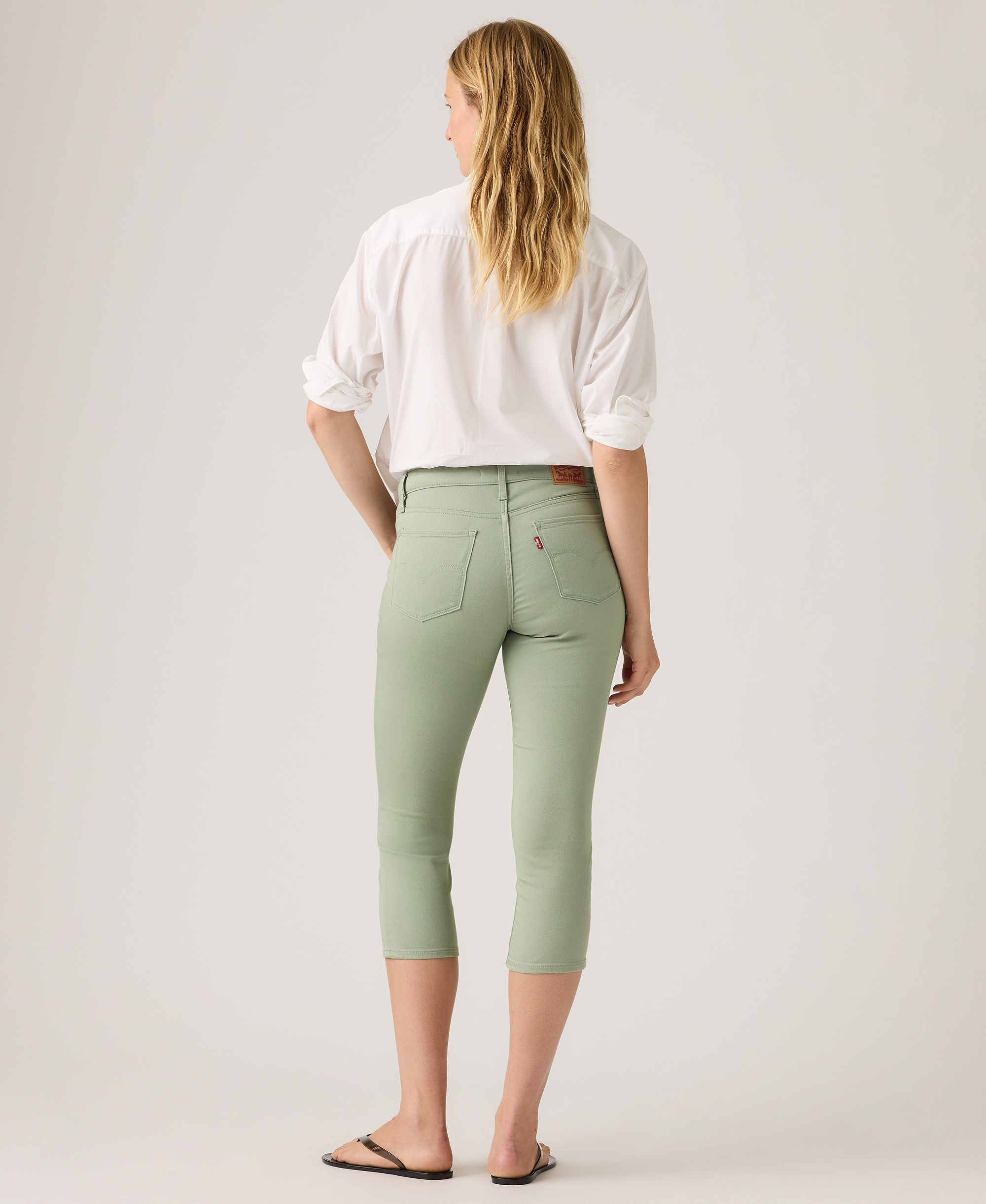 Levi's 311 Shaping Skinny Mid Rise Capri Jeans - Shadow