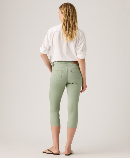 Levi's 311 Shaping Skinny Mid Rise Capri Jeans - Shadow