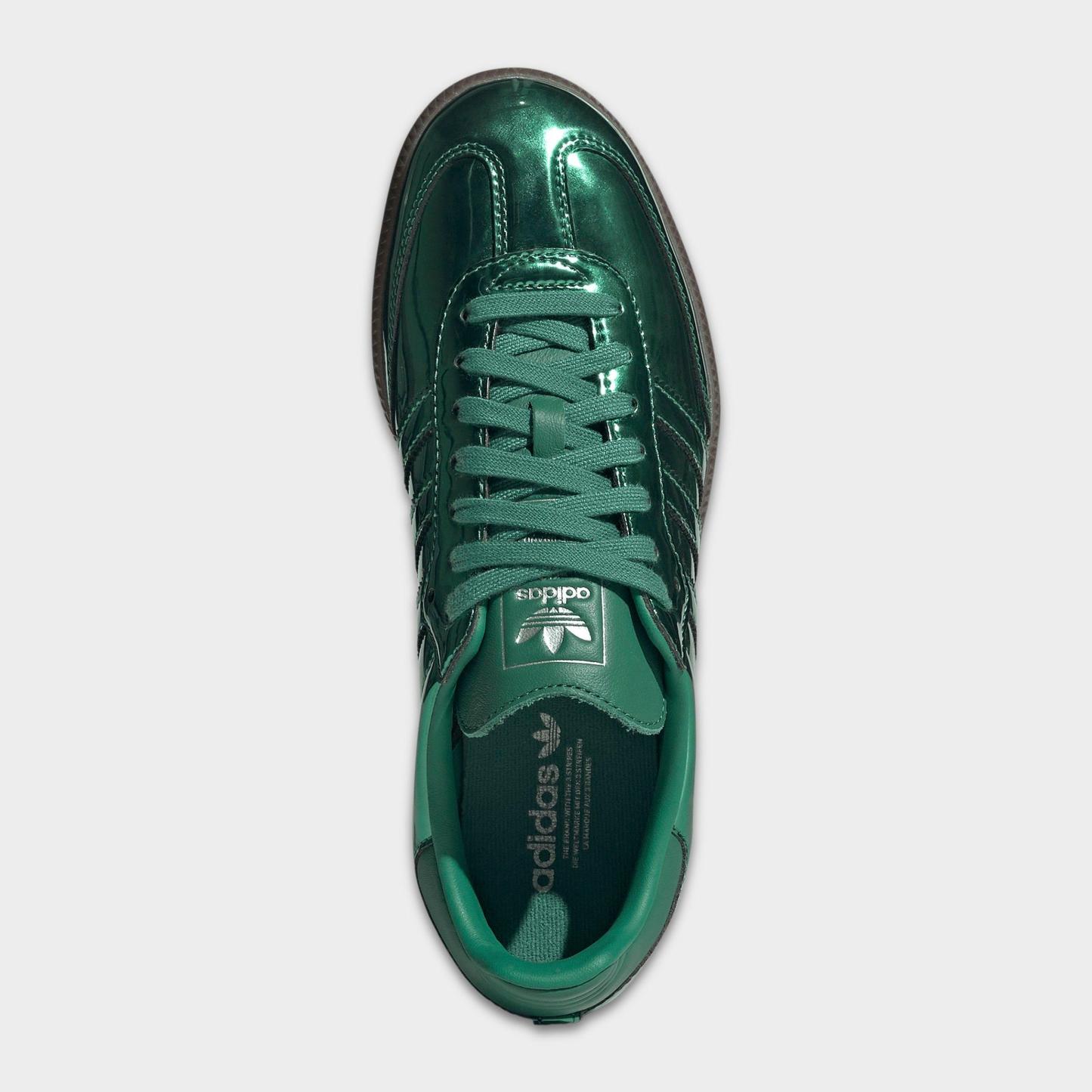 Women's adidas Originals Samba OG Casual Shoes - Part 4 - Blanch Green/Supplier Colour/Gum - Top view