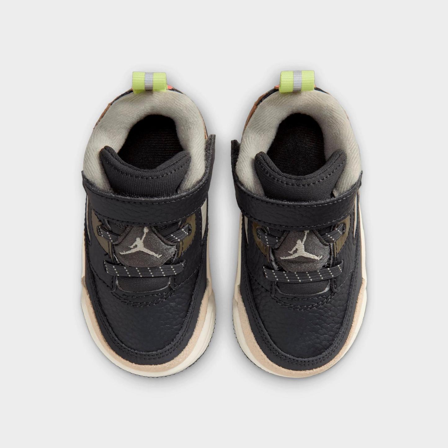 Kids' Toddler Jordan Spizike Low Casual Shoes - Anthracite/Light Wild Mango/Cargo Khaki/Spruce Fog - view 5
