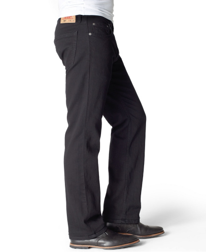 Levi's Men's 559 Relaxed Straight-Fit Stretch Jeans - Black