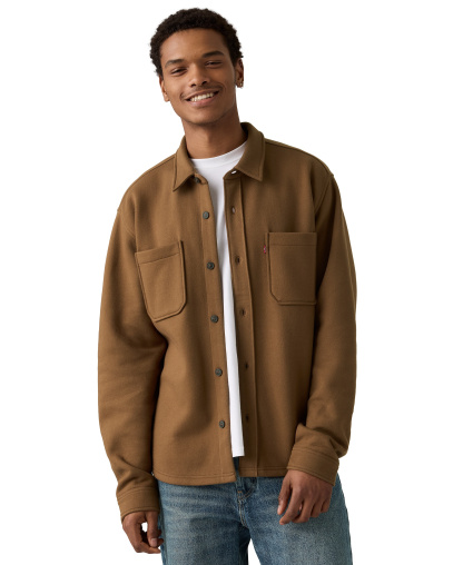 Levi's Men's Norwood Long-Sleeve Worker Shirt - Bison