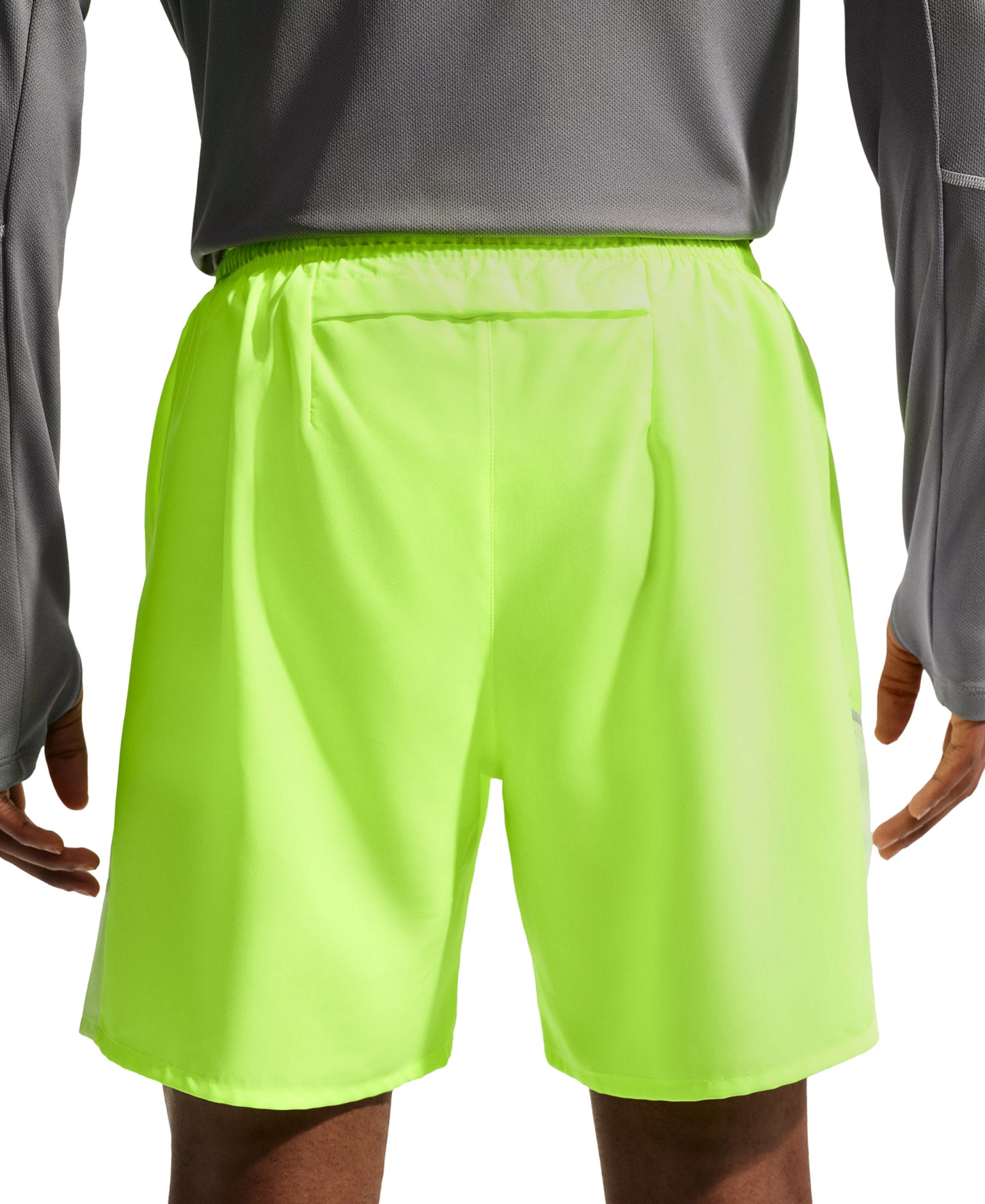 Nike Men's Miler Dri-FIT Running Shorts - Volt Ice/Barely Volt/Reflective Silver