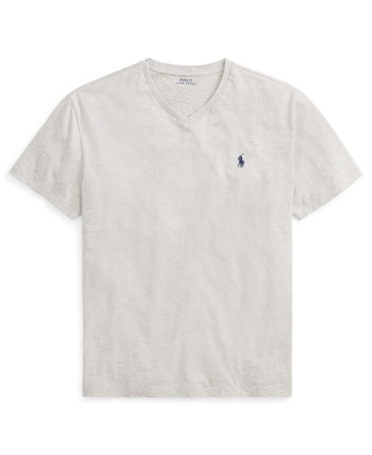 Polo Ralph Lauren Men's Classic-Fit V-Neck T-Shirt - Taylor Heather