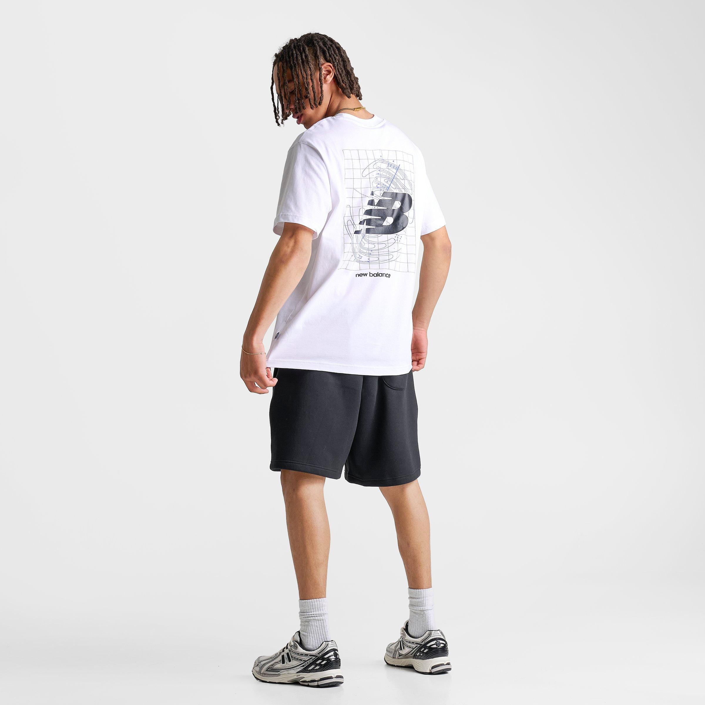 Men's New Balance Vision Graphic T-Shirt - White/Blue - view 2