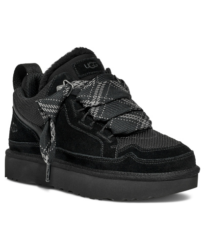 UGG® Women's Lowmel Lace-Up Sneaker Booties - Black