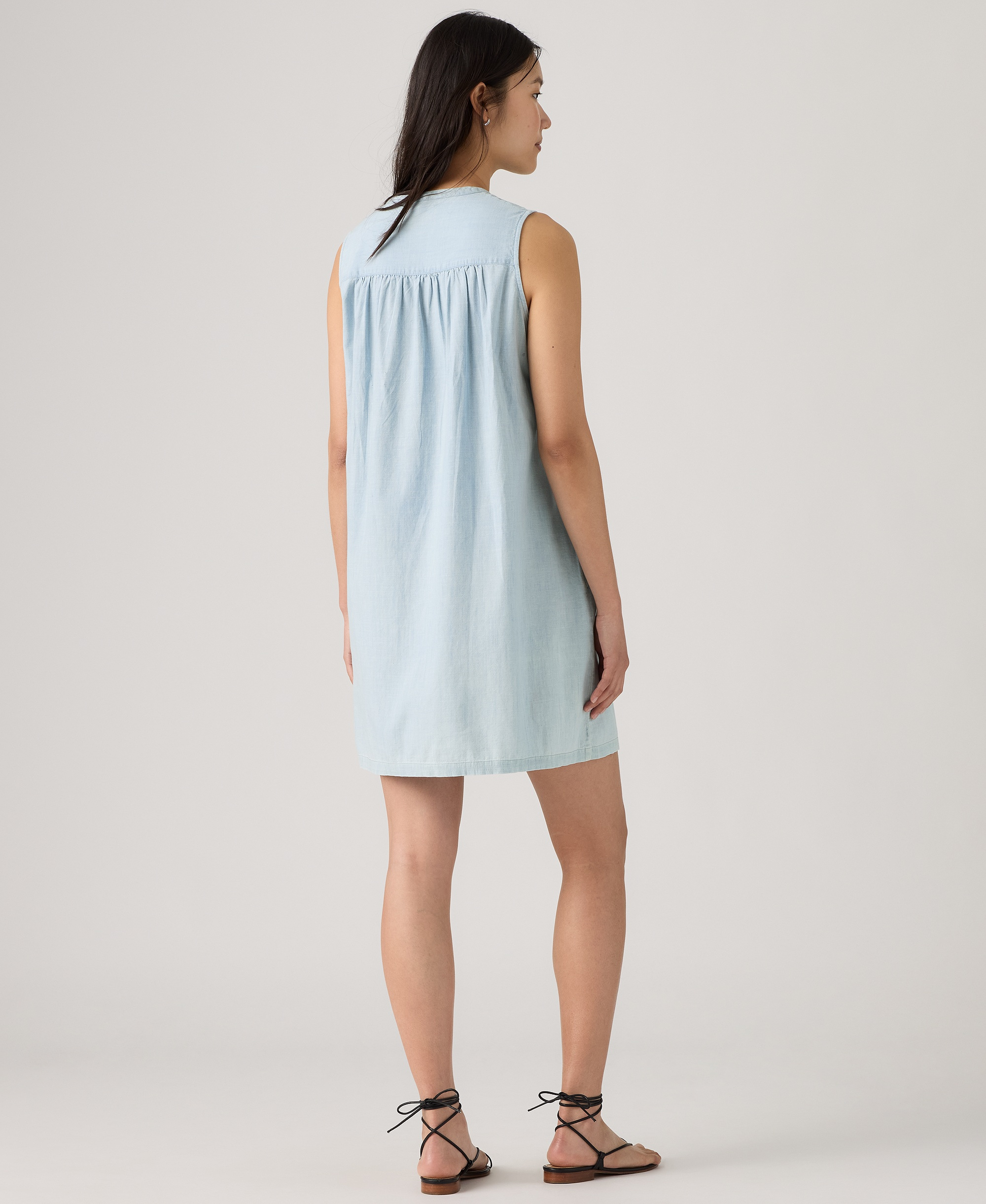 Levi's Women's Sleeveless Marianne Dress - Daqwu Deep In The Water