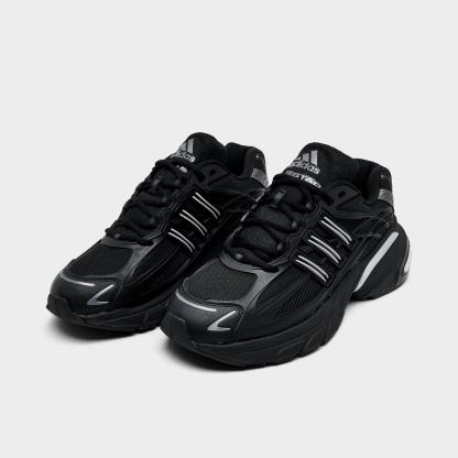 Men's adidas Adistar XLG 2.0 Casual Shoes - Black/Black/Silver Metallic - view 2