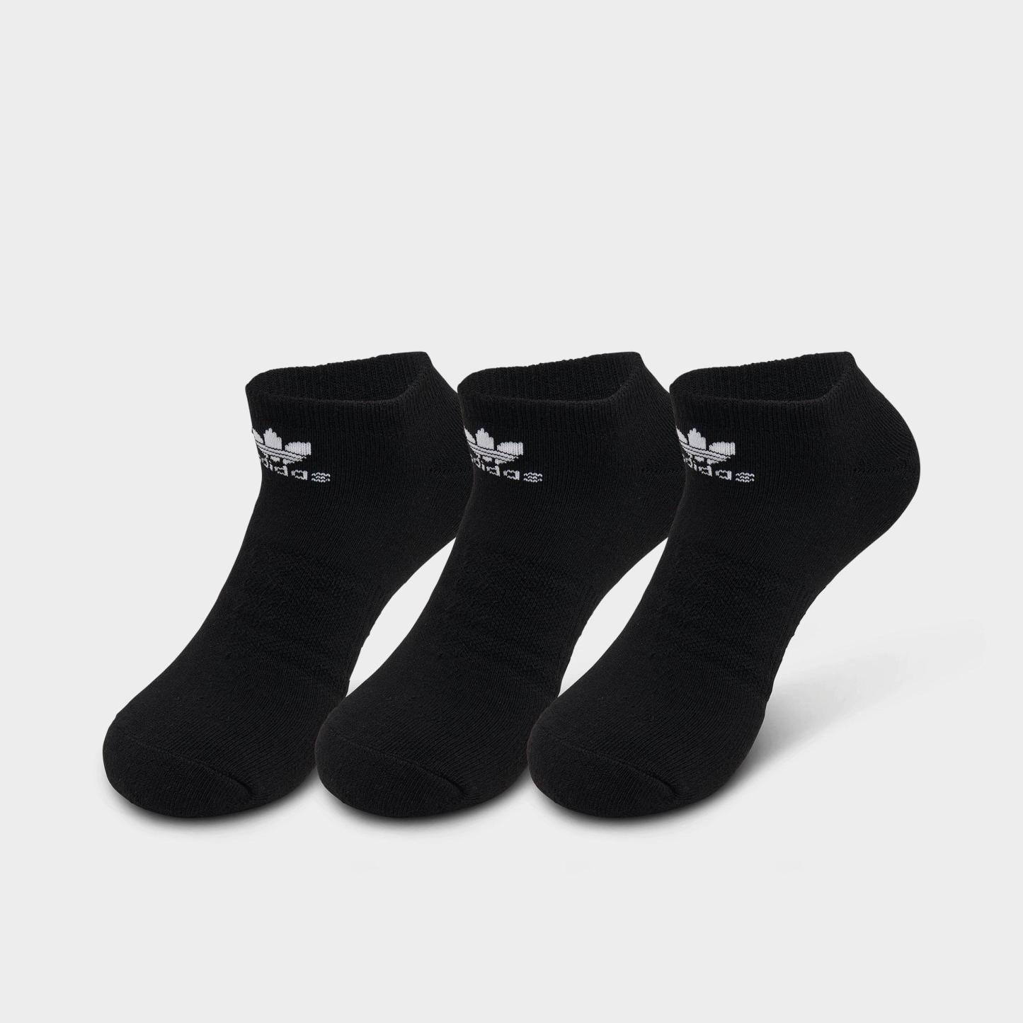 Men's adidas Originals No-Show Socks (6-Pack) - White/Black