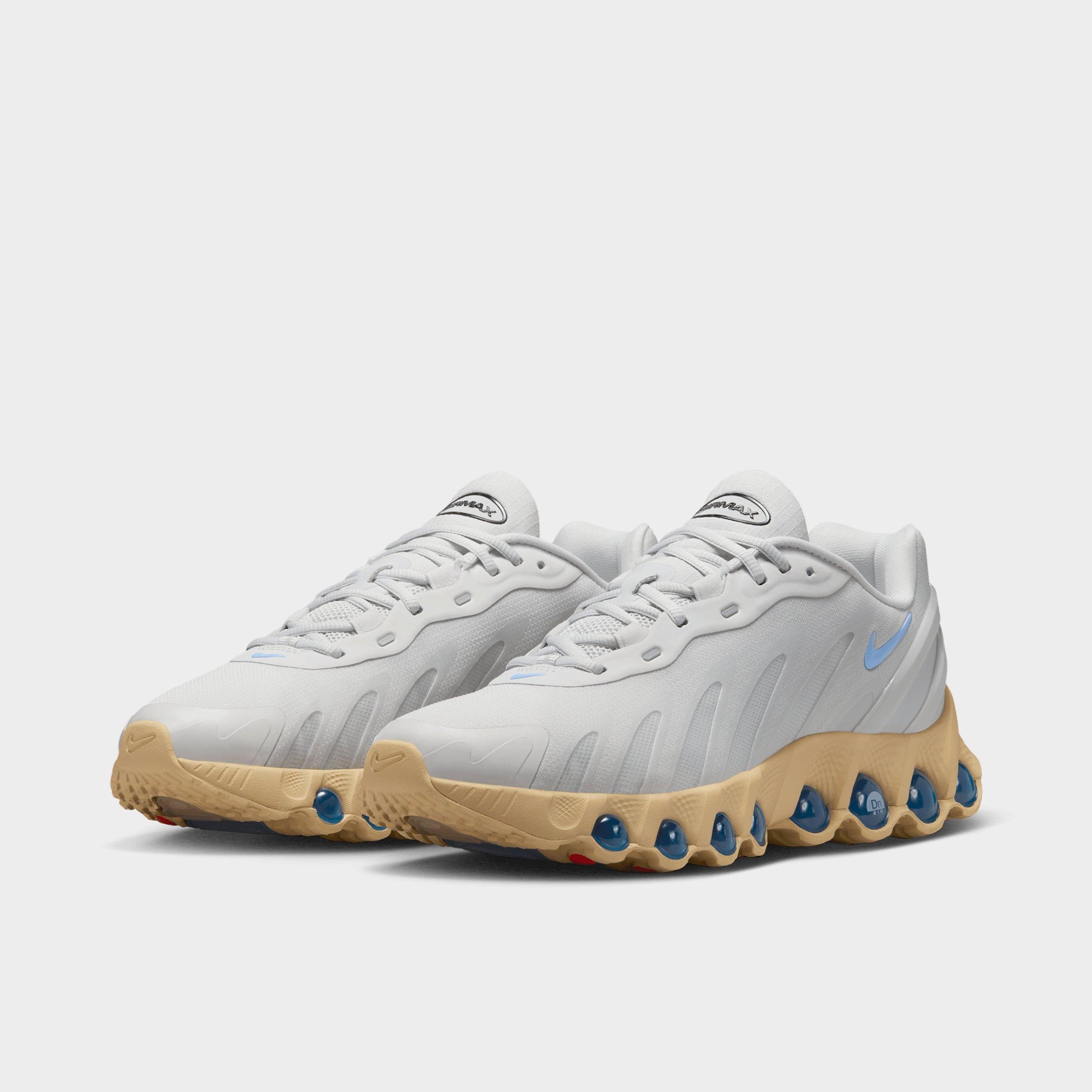 Men's Nithtke Air Max Dn8 Casual Shoes - Photon Dust/Team Gold/Black/Royal Pulse - Both shoes facing left