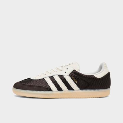 Men's adidas Originals Samba OG Nylon Casual Shoes - Aurora Coffee/Cream - view 1