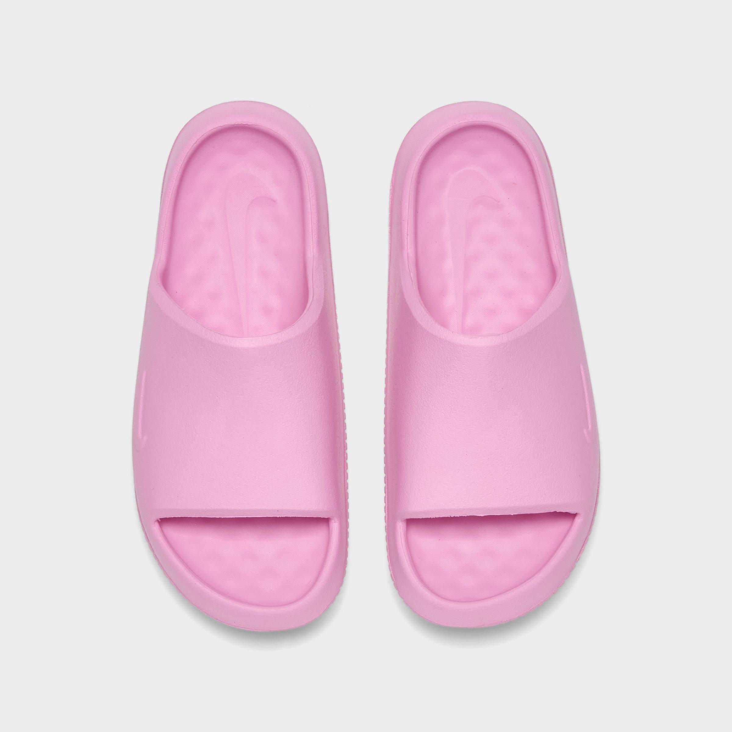 Little Kids' Nithtke Calm 2.0 Slide Sandals - Pink Rise - Top view