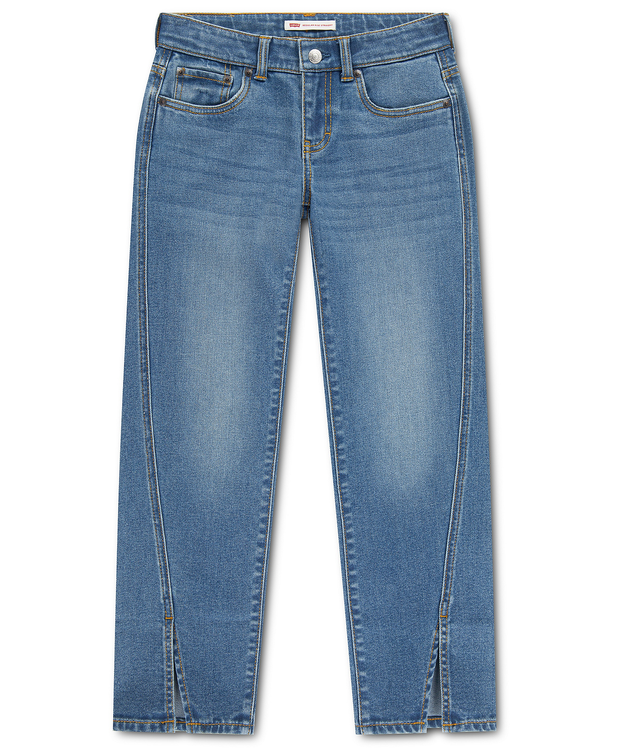 Levi's Girls' 7-16 Regular Rise Straight Jeans - Lunch Break