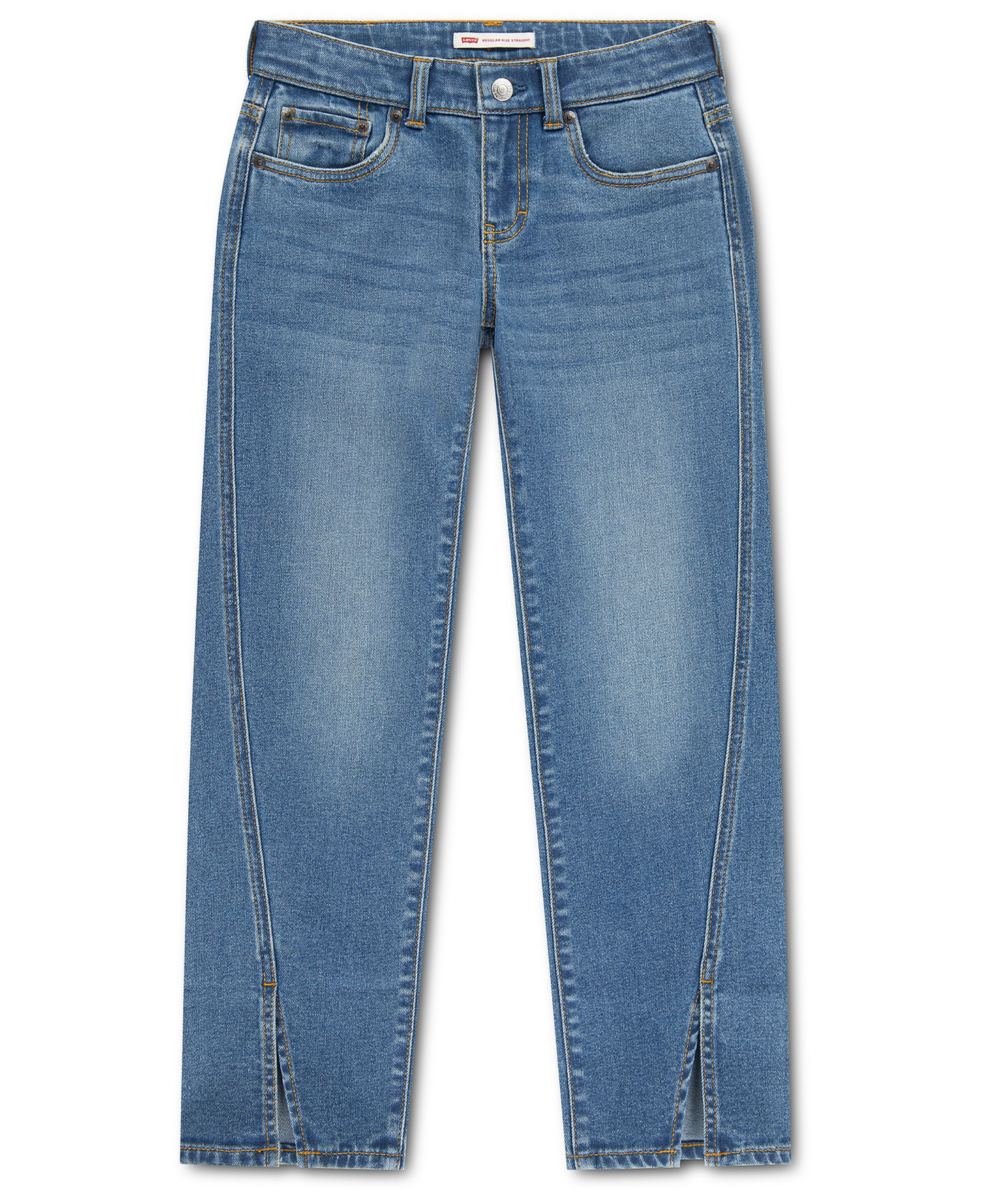 Levi's Girls' 7-16 Regular Rise Straight Jeans - Lunch Break