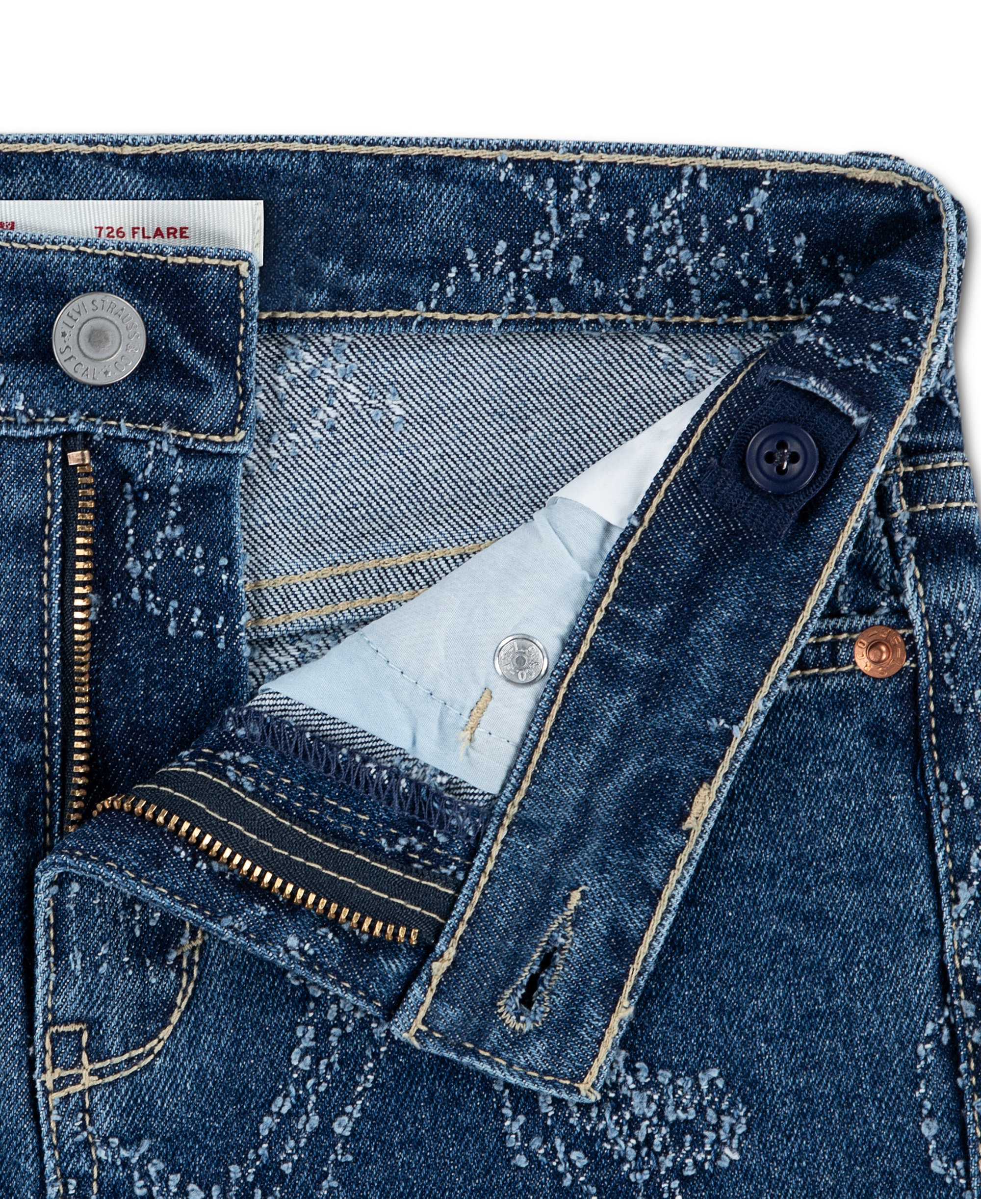Levi's Girls' 7-16 High-Rise Flared Jeans - Love Locked