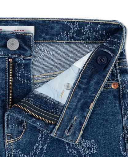 Levi's Girls' 7-16 High-Rise Flared Jeans - Love Locked