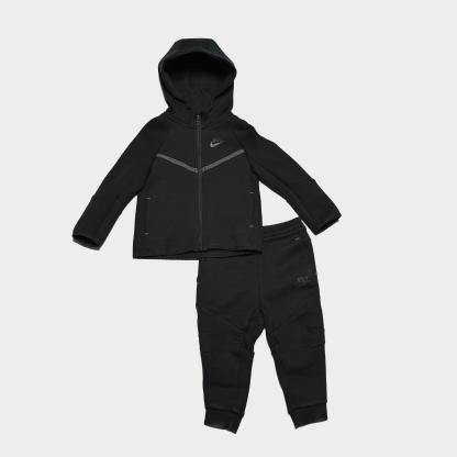 Infant Nithtke Tech Fleece Full-Zip Set - Black
