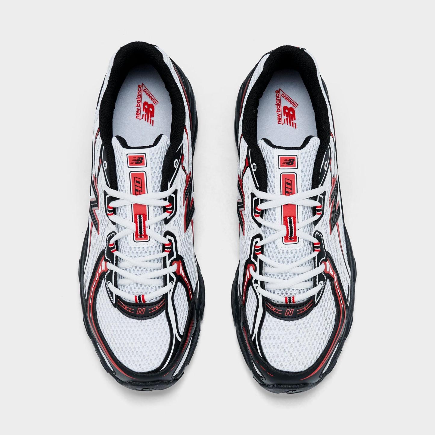 Men's New Balance 740 Casual Shoes - White/Red/Black - view 5