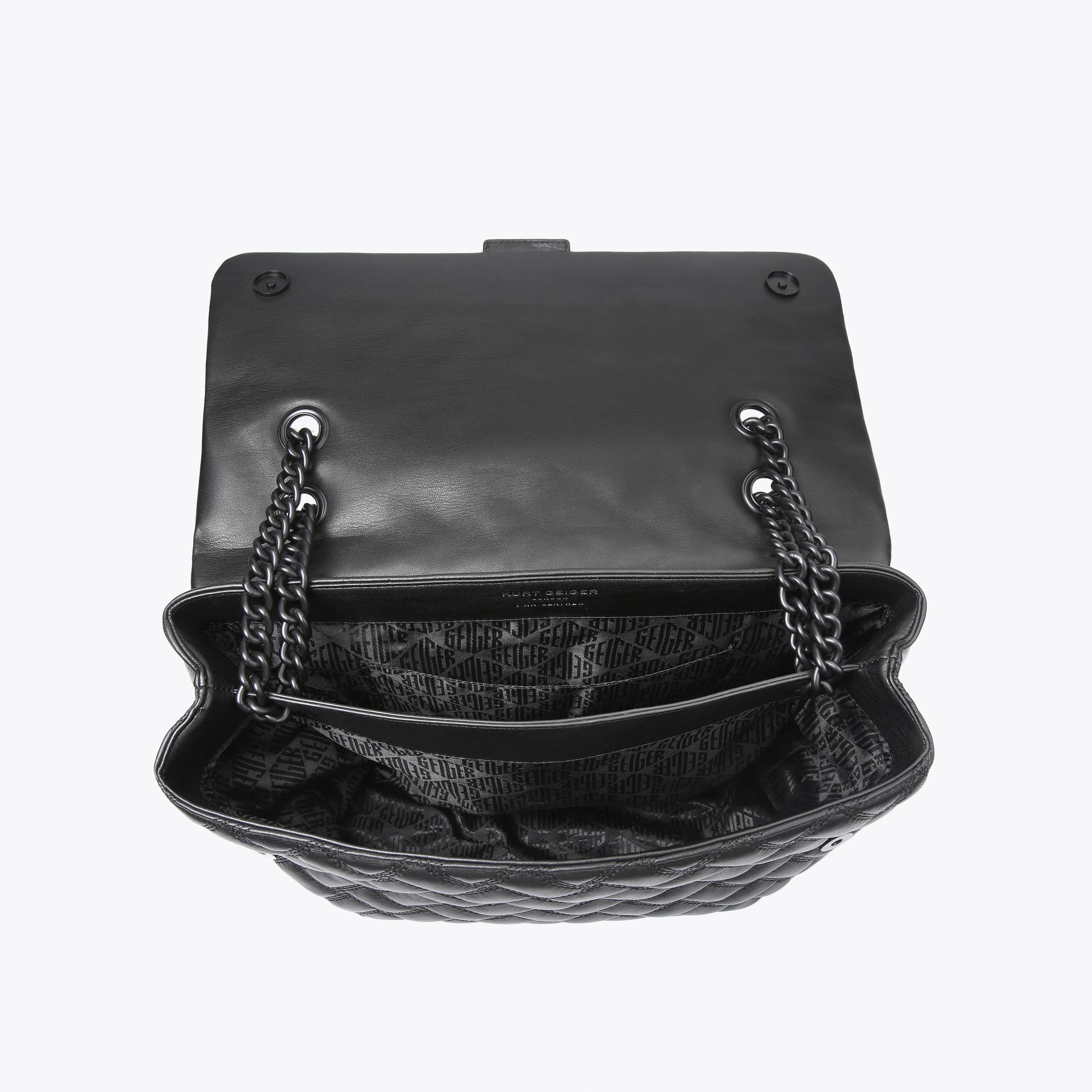 Kurt Geiger London Xxl Kensington Drench Bag - Black - view 5