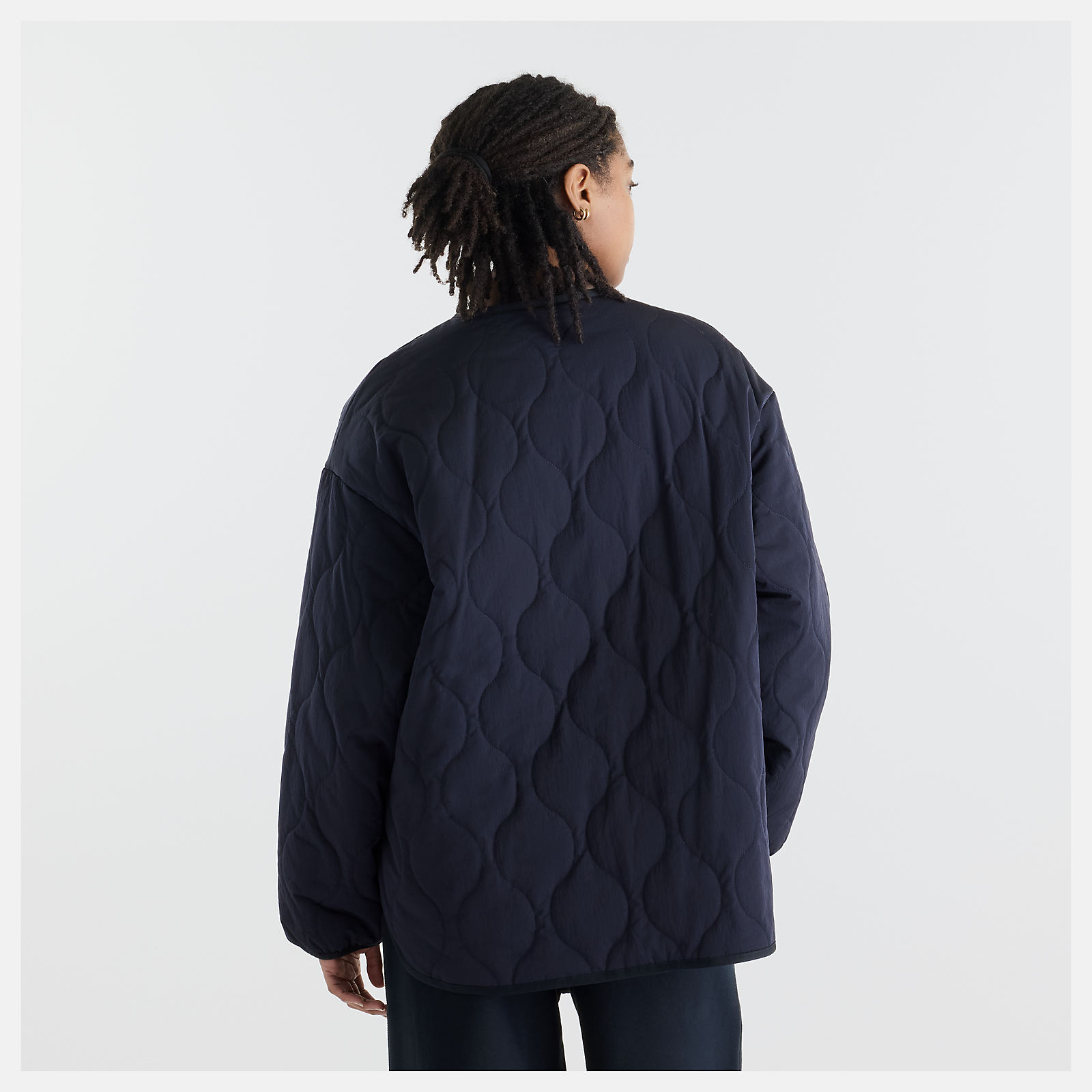 Rocki is wearing size S and is 5'7.5"/171.45cm. Chest: 30.5"/77.47cm, Waist: 24"/60.96cm, Hips: 36"/91.44cm