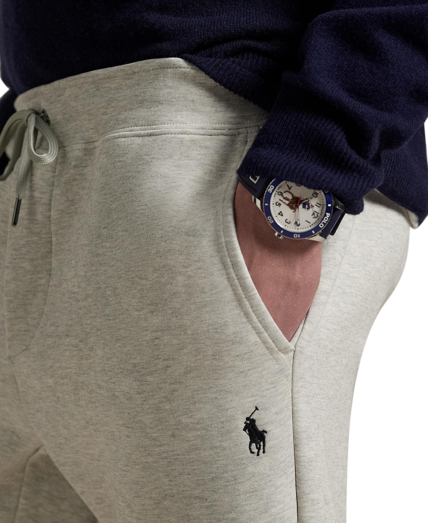 Polo Ralph Lauren Men's Double-Knit Jogger Pants - Grey