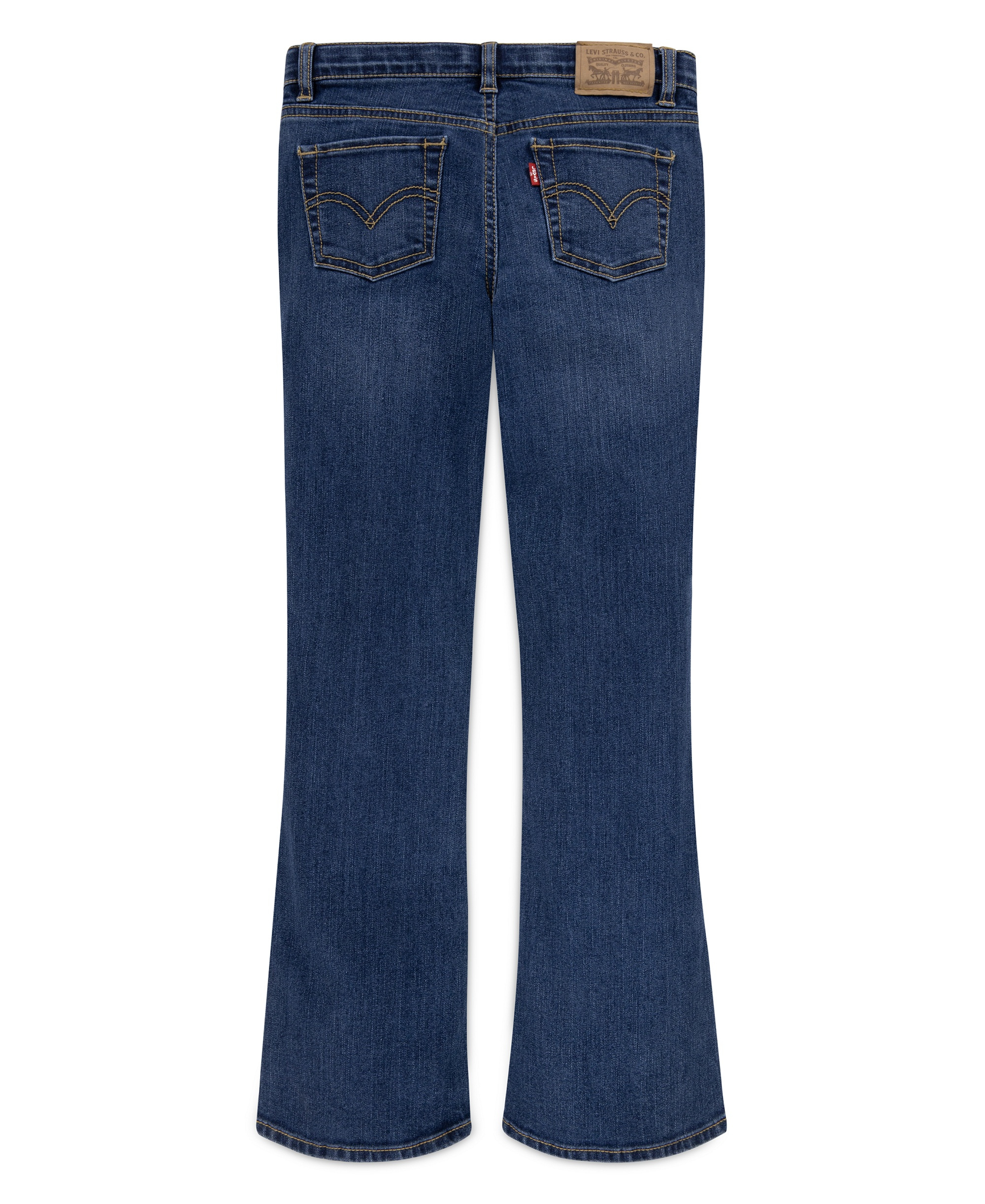 Levi's Girls' 7-16 Mid-Rise Classic Bootcut Denim Jeans - Blue