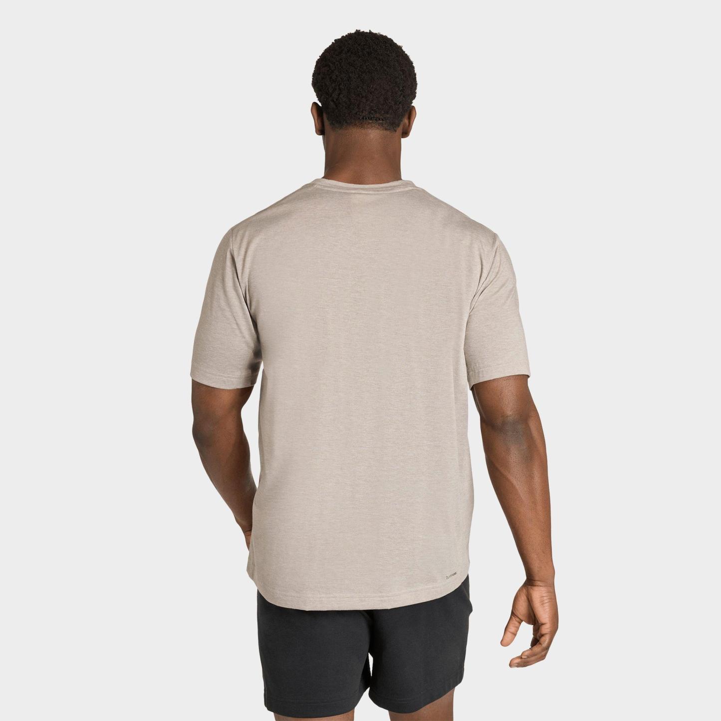 Men's adidas Workout Essentials Feelready T-Shirt - Medium Grey Heather