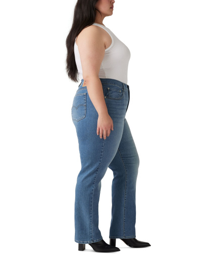 Levi's Women's 724 Straight-Leg Jeans - Eternal Indigo Mid