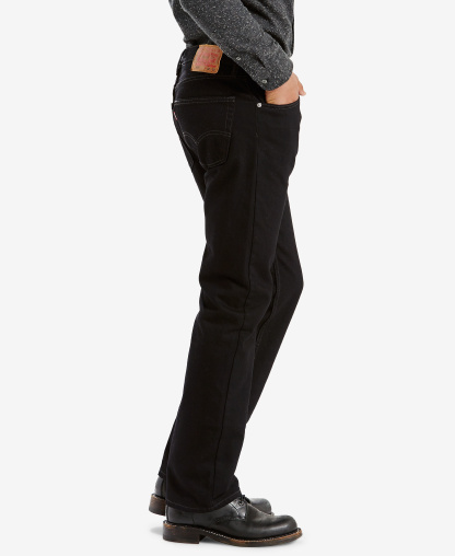 Levi's Men's 505™ Non-Stretch Regular Fit Jeans - Black