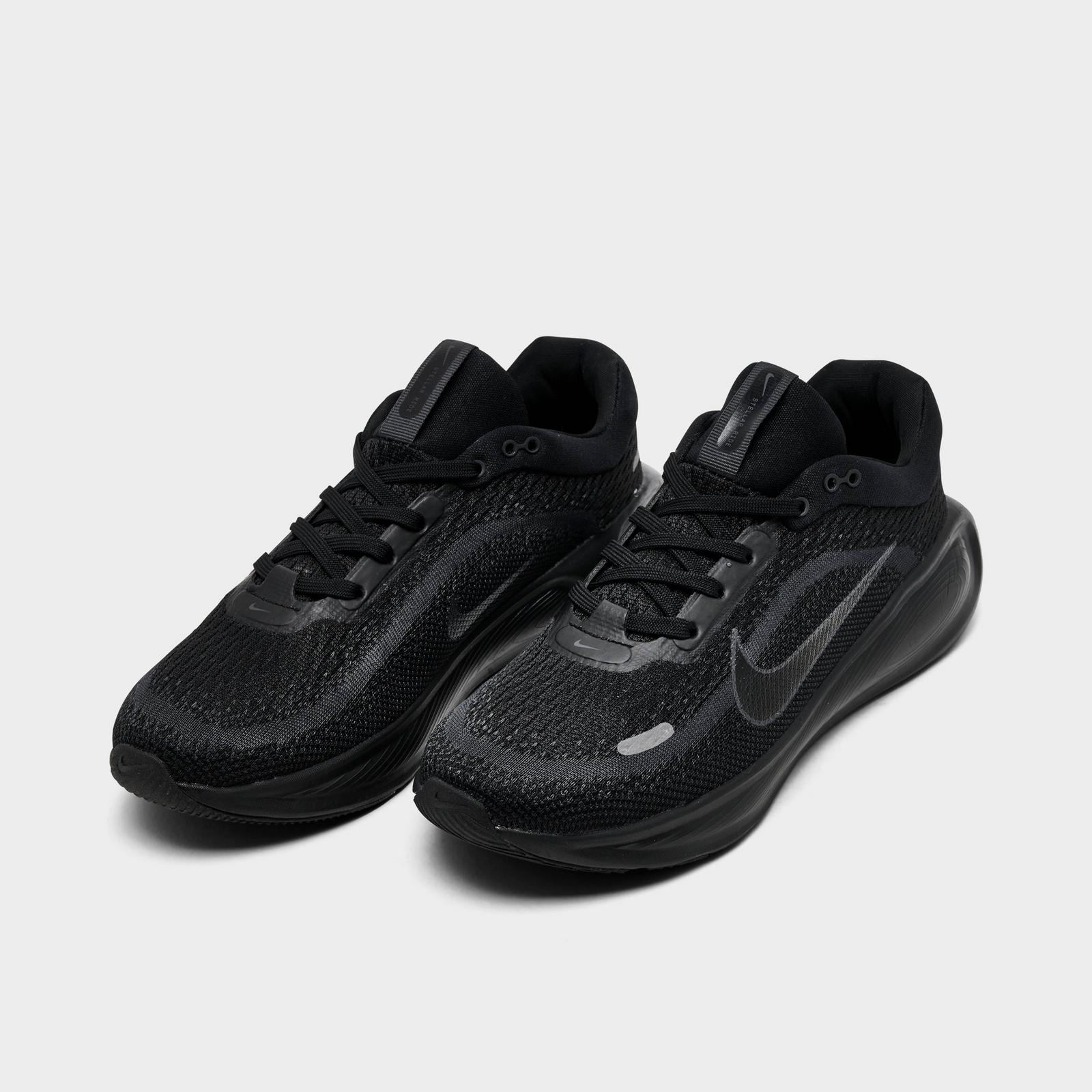 Big Kids' Nike Stellar Ride Running Shoes - Black/Black/Anthracite