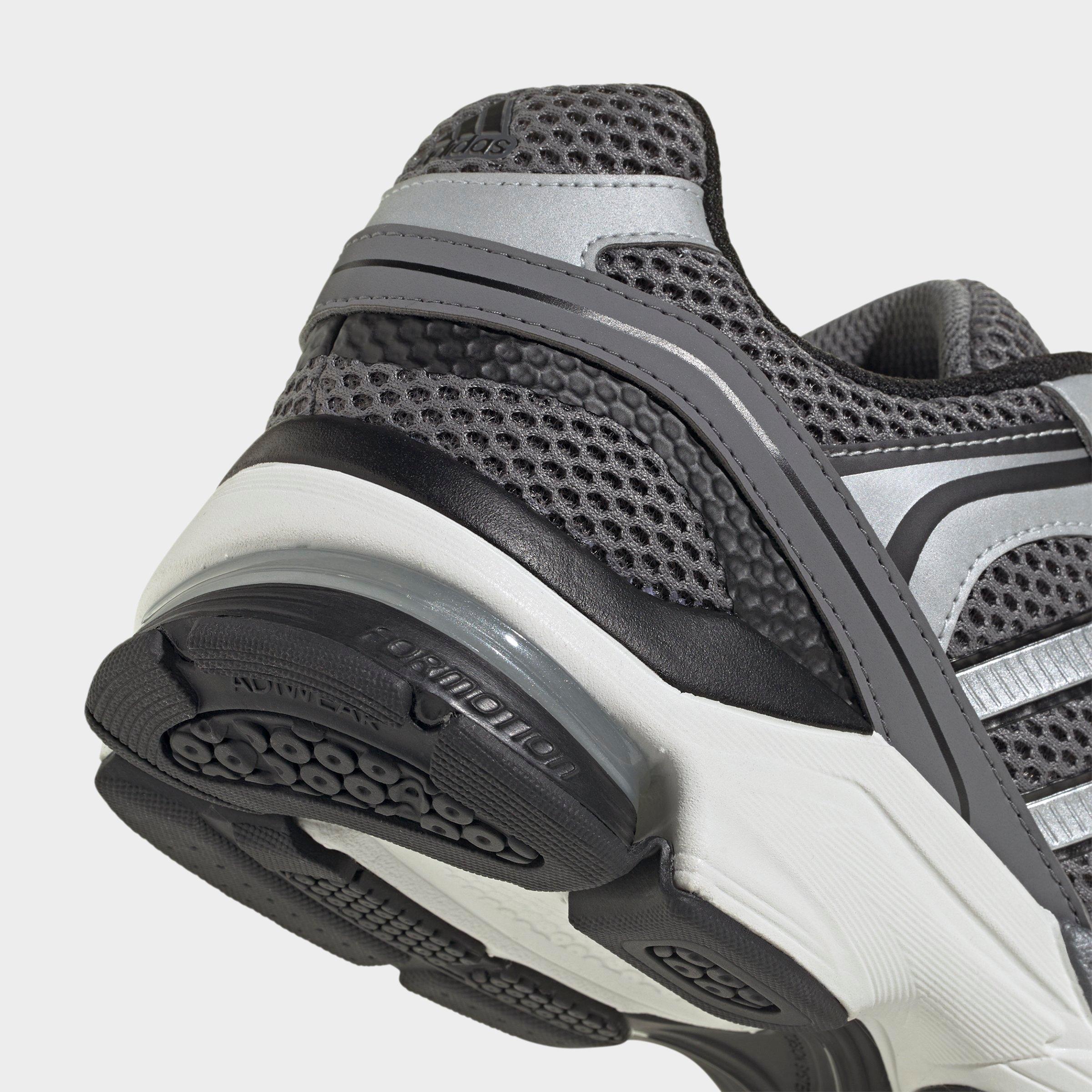 Men's adidas Spiritain 2000 Casual Shoes - Part 1 - Grey/Matte Silver/Core Black - Detail shot
