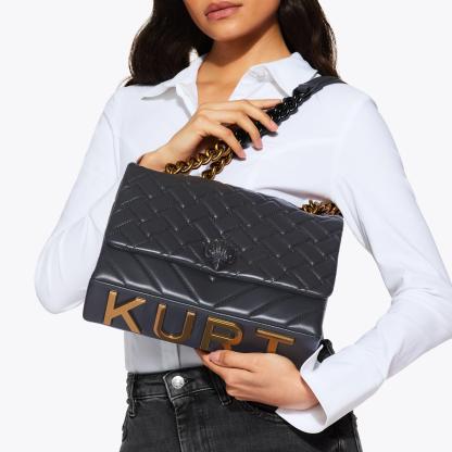 Kurt Geiger London Large Kensington Kurt Bag - Black - view 2