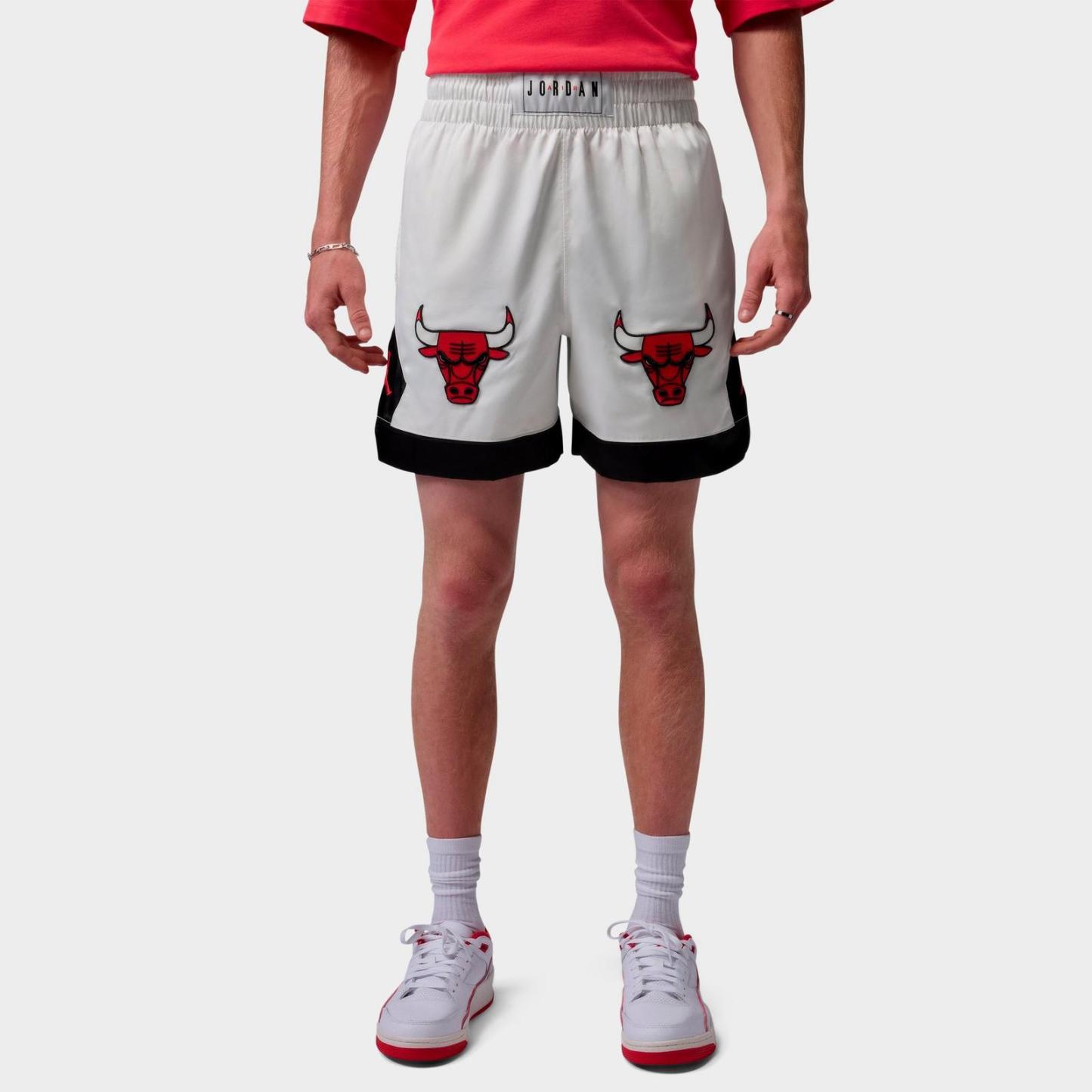 Men's Jordan Flight Muay Thai Woven Shorts - Sail/Black/University Red - view 1