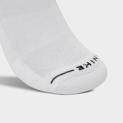 Nithtke Everyday Elevated Crew Socks (6-Pack) - White/Black