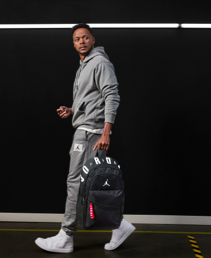 Jordan Air Patrol School Backpack - Black