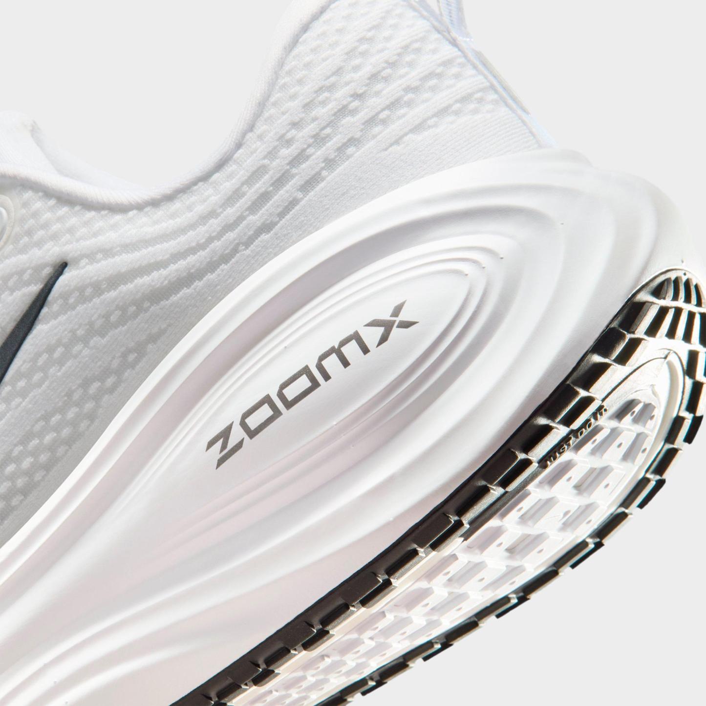 Men's Nithtke Vomero Plus Running Shoes - Part 1 - White/Dark Smoke Grey/Metallic Dark Grey/Black - Detail shot