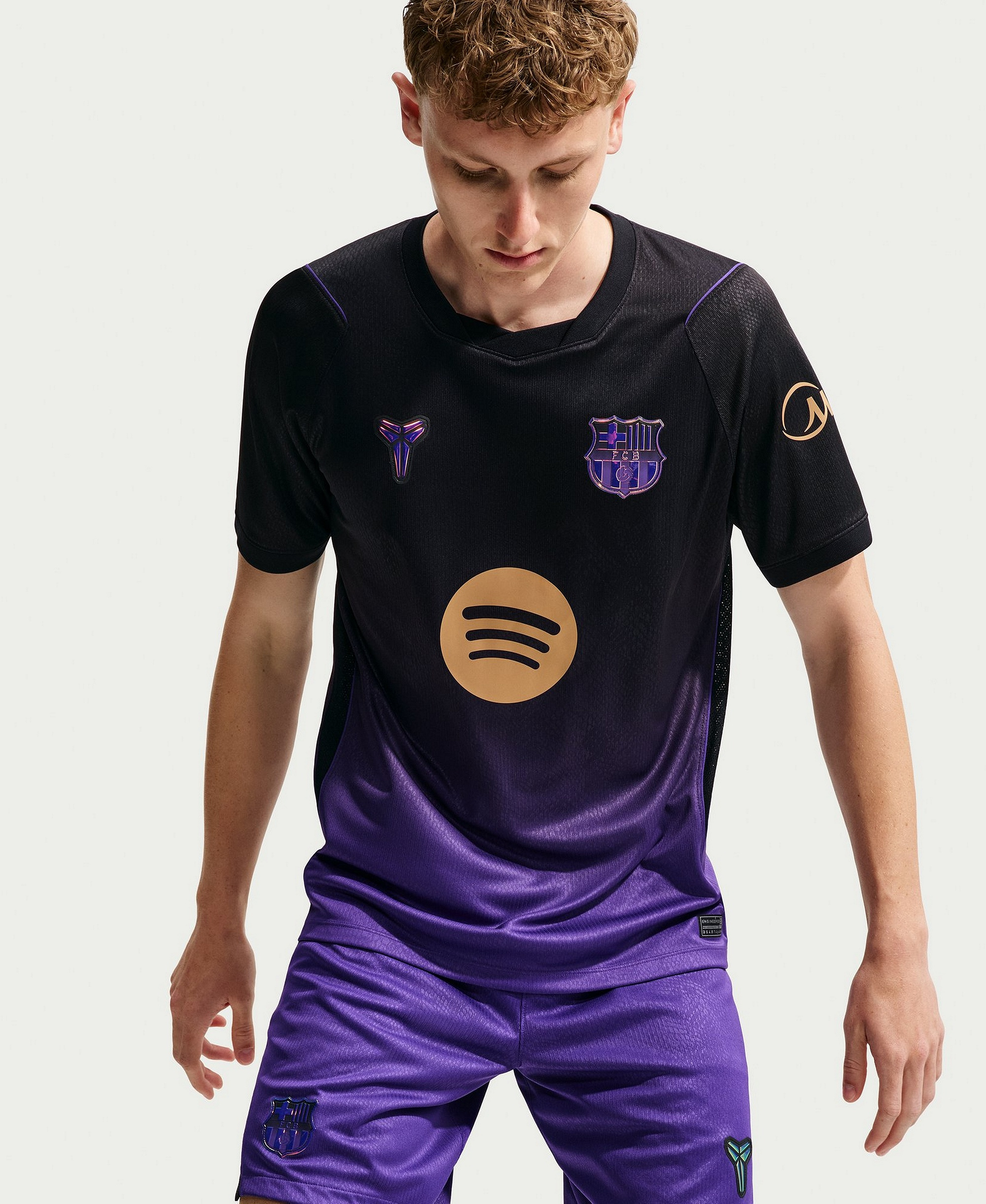 Nike Men's Purple Barcelona 2026/27 Away Stadium Replica Jersey - Purple