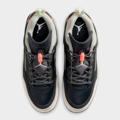 Men's Jordan Spizike Low Casual Shoes - Anthracite/Light Wild Mango/Cargo Khaki/Spruce Fog - view 5