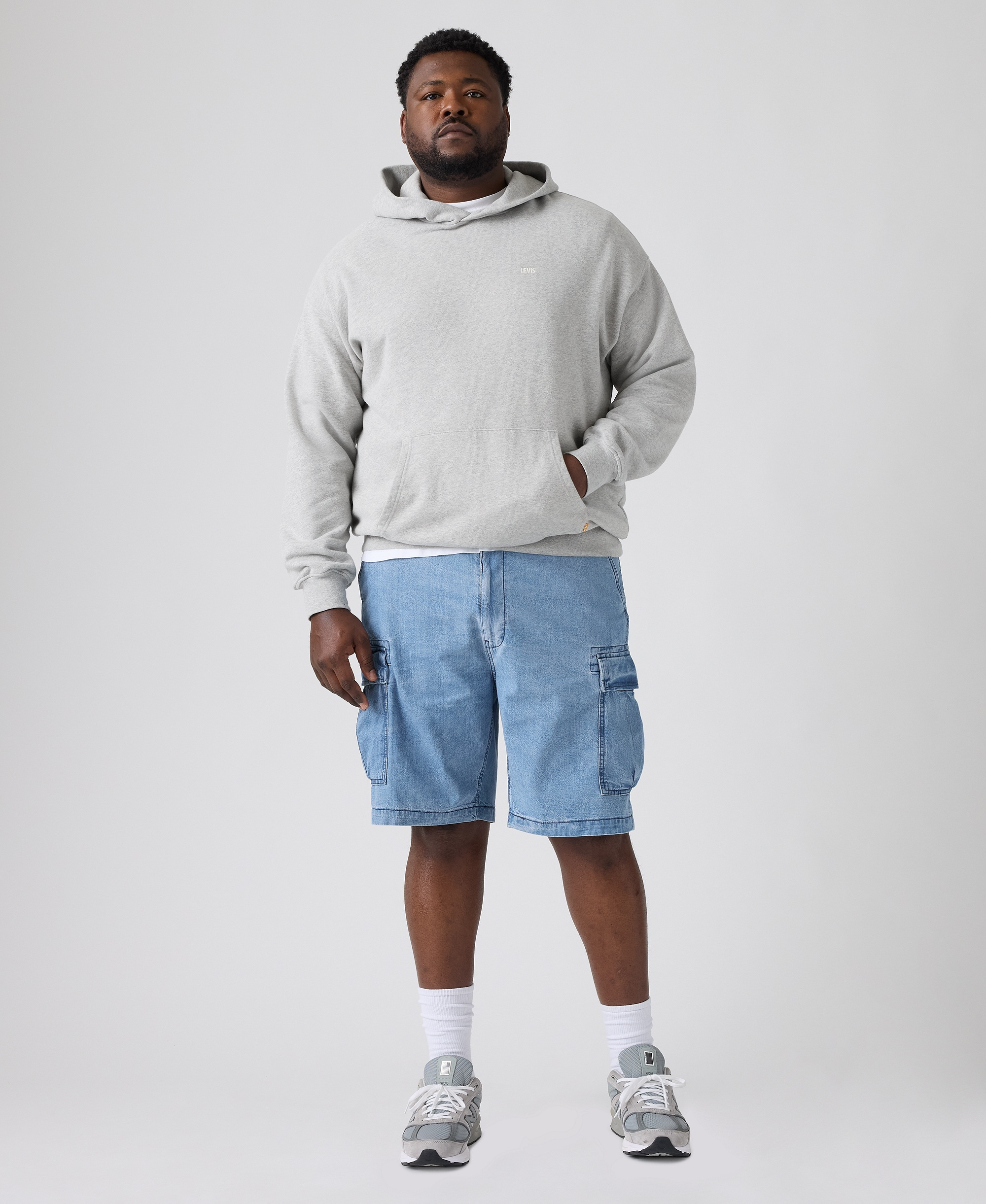 Levi's Men's Big & Tall Carrier 9" Shorts - Only Up From Here