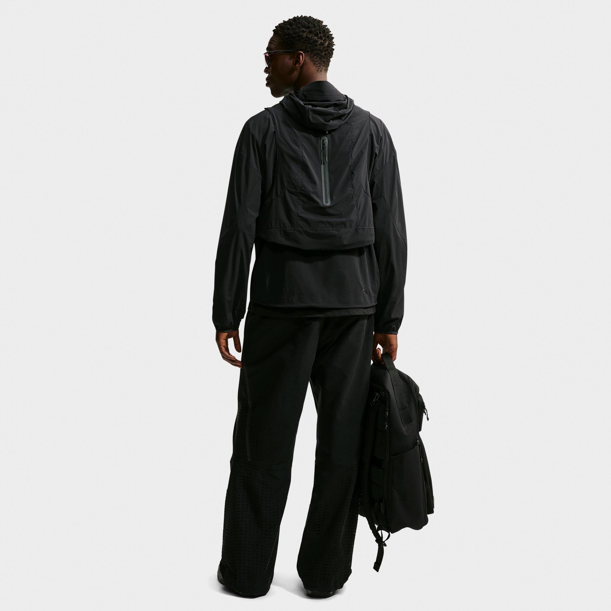 Men's Nithtke Tech Helios Dri-FIT Convertible Pullover Top - Black/Anthracite/Black