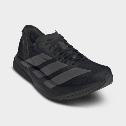 Men's adidas Adizero Adios Pro 4 Running Shoes - Core Black/Iron Metallic/Carbon - view 2
