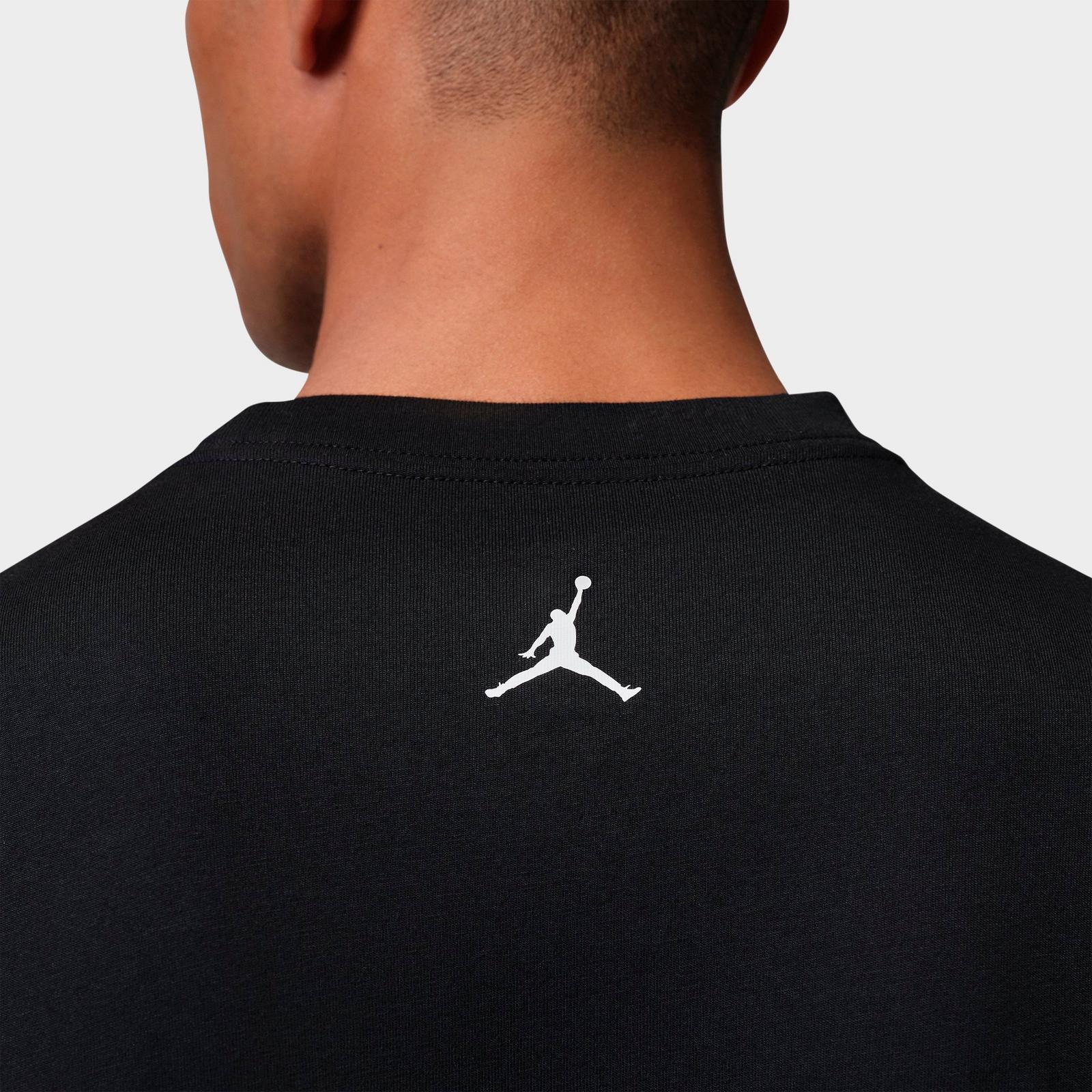 Men's Jordan Fishing Club Graphic T-Shirt - Black/White - view 6